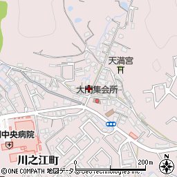 愛媛県四国中央市川之江町2950周辺の地図