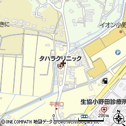 山口県山陽小野田市くし山西1275-9周辺の地図