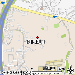 〒751-0878 山口県下関市秋根上町の地図