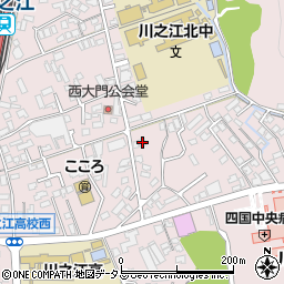 愛媛県四国中央市川之江町2303-21周辺の地図