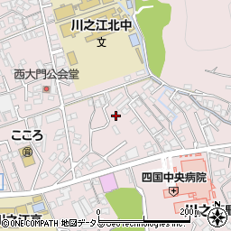 愛媛県四国中央市川之江町2336周辺の地図