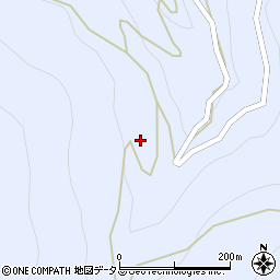 徳島県三好市井川町井内西7606周辺の地図