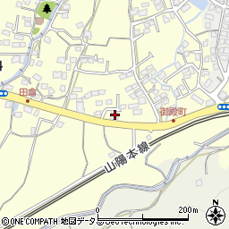 山口県下関市田倉273-1周辺の地図