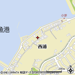 山口県防府市西浦2379周辺の地図