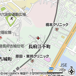 山口県下関市長府江下町7周辺の地図