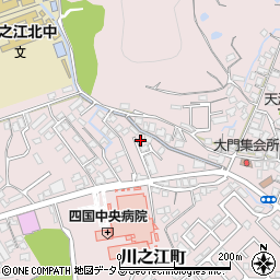愛媛県四国中央市川之江町2893周辺の地図