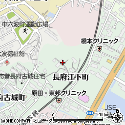 山口県下関市長府江下町7-8周辺の地図