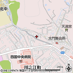 愛媛県四国中央市川之江町2896周辺の地図