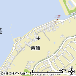 山口県防府市西浦2361周辺の地図