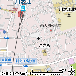 愛媛県四国中央市川之江町2413周辺の地図