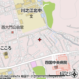 愛媛県四国中央市川之江町2340周辺の地図