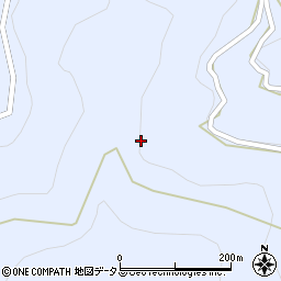 徳島県三好市井川町井内西7164周辺の地図