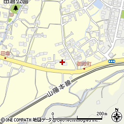 山口県下関市田倉271-1周辺の地図