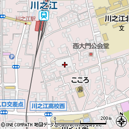 愛媛県四国中央市川之江町2415周辺の地図
