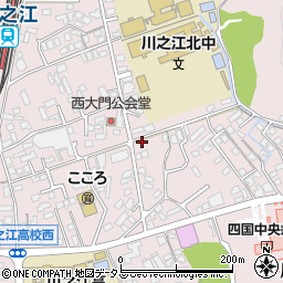 愛媛県四国中央市川之江町2313周辺の地図