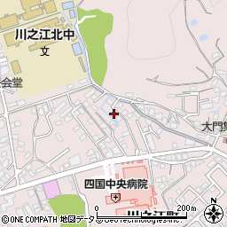 愛媛県四国中央市川之江町2885周辺の地図