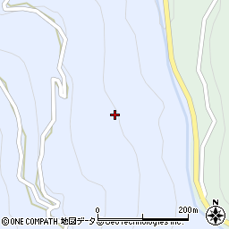 徳島県三好市井川町井内西6395周辺の地図