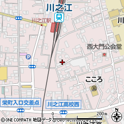愛媛県四国中央市川之江町2425-3周辺の地図