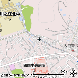 愛媛県四国中央市川之江町2889周辺の地図