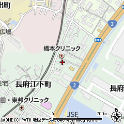 山口県下関市長府江下町2-31周辺の地図