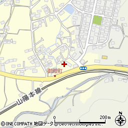 山口県下関市田倉242-1周辺の地図