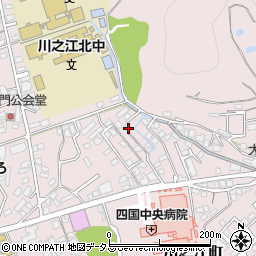 愛媛県四国中央市川之江町2343-6周辺の地図