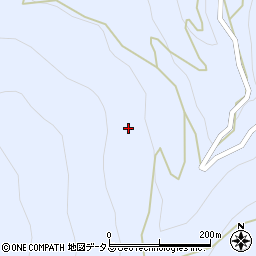 徳島県三好市井川町井内西7665周辺の地図