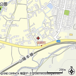 山口県下関市田倉263-4周辺の地図