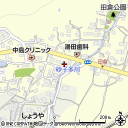 山口県下関市田倉538周辺の地図