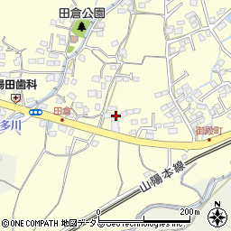 山口県下関市田倉294-8周辺の地図