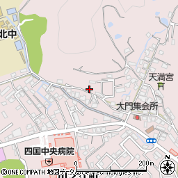愛媛県四国中央市川之江町2879周辺の地図