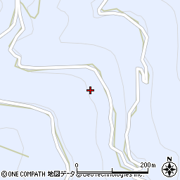 徳島県三好市井川町井内西7004-1周辺の地図