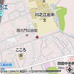 愛媛県四国中央市川之江町2402周辺の地図