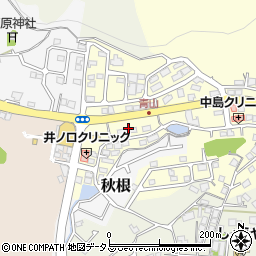 山口県下関市田倉842周辺の地図