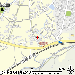 山口県下関市田倉262-8周辺の地図