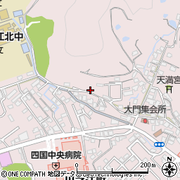 愛媛県四国中央市川之江町2882周辺の地図