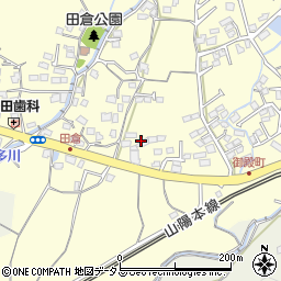山口県下関市田倉294-2周辺の地図