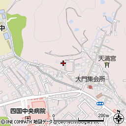 愛媛県四国中央市川之江町2875-8周辺の地図