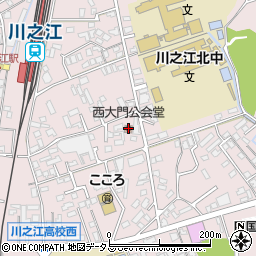 西大門公会堂周辺の地図