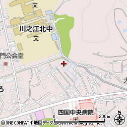 愛媛県四国中央市川之江町2343周辺の地図
