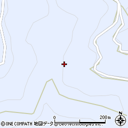 徳島県三好市井川町井内西7166周辺の地図