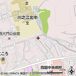 愛媛県四国中央市川之江町2346-4周辺の地図