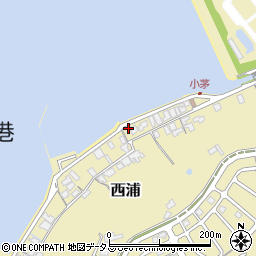 山口県防府市西浦2342周辺の地図