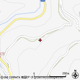 徳島県東みよし町（三好郡）西庄（中名）周辺の地図