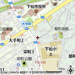 福田理容所周辺の地図