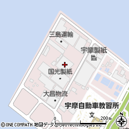 川之江港湾運送周辺の地図