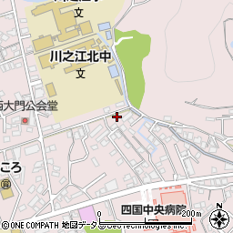 愛媛県四国中央市川之江町2346-5周辺の地図