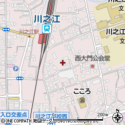 愛媛県四国中央市川之江町2432-1周辺の地図