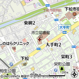 下松中央公民館周辺の地図