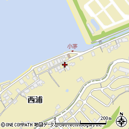 山口県防府市西浦2329周辺の地図